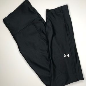 NWT Under Armor Black Ankle Cut Legging